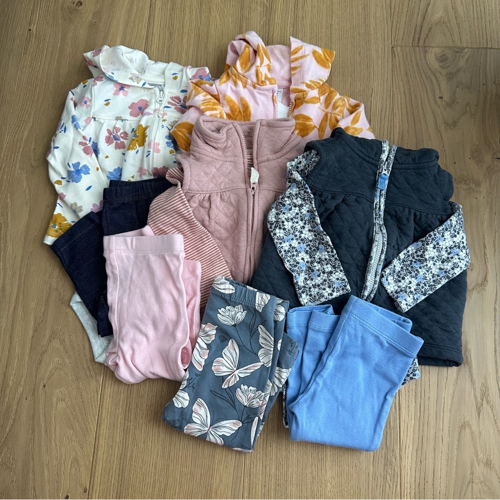 12 items - Carters Fall Set Bundle - Picture 1 of 3